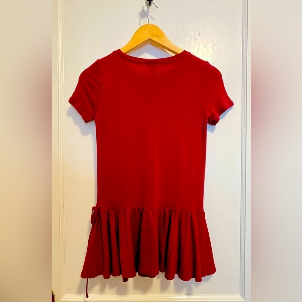 J. Crew Burgundy Short Sleeve Top XS